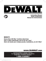 DeWalt DCS371B Manuel utilisateur