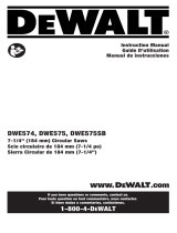 DeWalt DWE575SB Le manuel du propriétaire