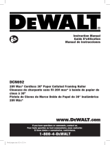 DeWalt DCN692M1 Manuel utilisateur