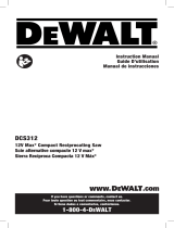 DeWalt DCS312G1 Manuel utilisateur