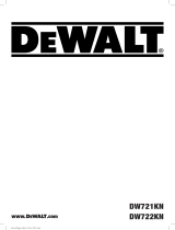 DeWalt DW721KN Manuel utilisateur