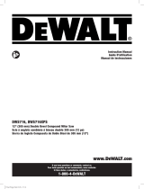 DeWalt DWS716XPS Manuel utilisateur