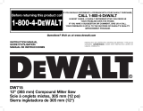 DeWalt DW715 Manuel utilisateur