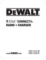 DeWalt T STAK CONNECT DWST1-81078-QW Manuel utilisateur