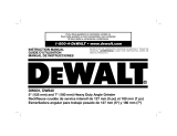 DeWalt DW831 Manuel utilisateur
