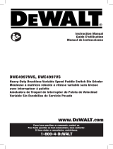 DeWalt DWE4997NVS Manuel utilisateur