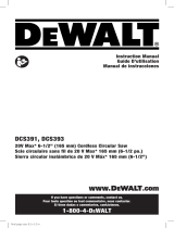 DeWalt DCS391B 20V MAX Lithium-Ion Cordless  Le manuel du propriétaire