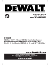 DeWalt DCH614X2 Manuel utilisateur