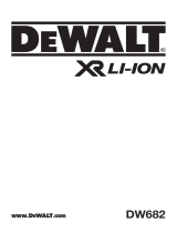 DeWalt DW682K Manuel utilisateur