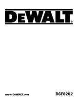 DeWalt DCF620 Manuel utilisateur