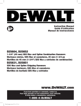 DeWalt D25831K Manuel utilisateur