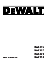 DeWalt DWE397 Manuel utilisateur