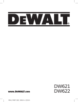 DeWalt DW622 Manuel utilisateur