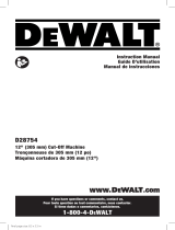 DeWalt D28754 Manuel utilisateur