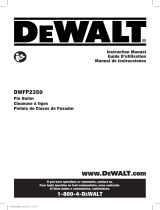 DeWalt DWFP2350K Manuel utilisateur