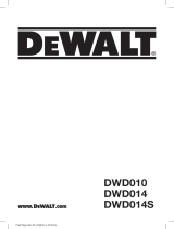 DeWalt DWD010 Manuel utilisateur