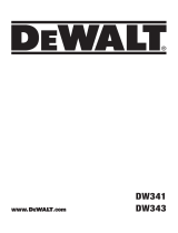 DeWalt DW343K Manuel utilisateur