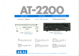 Akai AT-2200 Manuel utilisateur