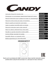 Candy CEHDD30TCT Manuel utilisateur
