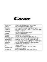 Candy CCG6MX/A Manuel utilisateur