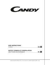Candy FCS886XP/E Manuel utilisateur