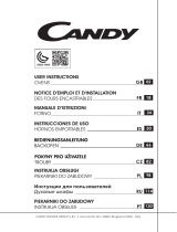 Candy FCE 848 VX WF/E Manuel utilisateur