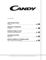 Candy FCS 100 X/E Manuel utilisateur