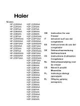 Haier H2F-255WSAA Manuel utilisateur