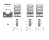 Hoover HGO330HC 011 Guide de démarrage rapide