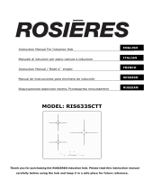 ROSIERES RIS633SCTT Manuel utilisateur