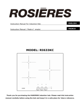 ROSIERES RI633KC Manuel utilisateur