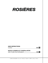 ROSIERES RFC3C3259IN-ALG Manuel utilisateur