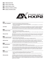 Audio Design HXP2 Guide d'installation
