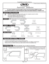 AVS Aerovisor Installation Instructions Manual