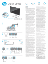 HP E24d G4 FHD Advanced Docking Monitor Guide d'installation