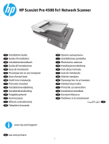 HP ScanJet Pro 4500 fn1 Network Scanner Guide d'installation
