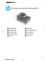 HP Scanjet Enterprise Flow N9120 Flatbed Scanner Guide d'installation