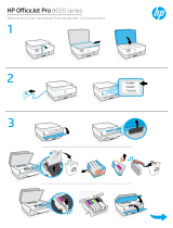 HP OfficeJet Pro 8020 All-in-One Printer series Mode d'emploi