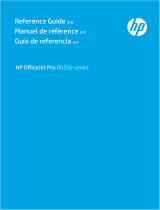 HP OfficeJet Pro 8020e All-in-One Printer series Mode d'emploi