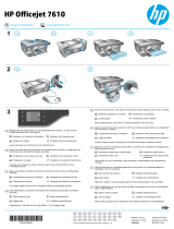 HP OfficeJet 7610 Wide Format e-All-in-One series Guide d'installation