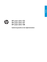 HP Laser 108w Mode d'emploi