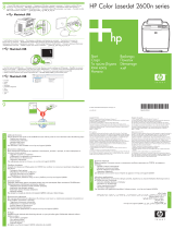 HP COLOR LASERJET 2600N PRINTER Guide de démarrage rapide