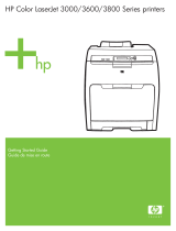 HP Color LaserJet 3600 Printer series Guide de démarrage rapide