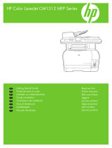 HP Color LaserJet CM1312 Multifunction Printer series Mode d'emploi