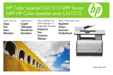 HP Color LaserJet CM1312 Multifunction Printer series Guide de référence
