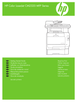 HP Color LaserJet CM2320 Multifunction Printer series Guide d'installation