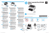 HP LaserJet Pro CP1025 Color Printer series Guide d'installation