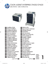 HP Color LaserJet Enterprise CP4025 Printer series Guide d'installation
