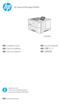 HP LaserJet Managed E50045 series Guide d'installation