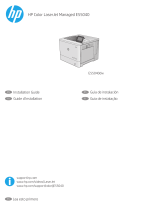 HP Color LaserJet Managed E55040 series Guide d'installation